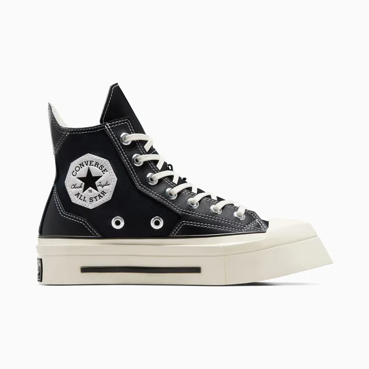 Converse Chuck 70 De Luxe Squared Black/Black/Egret (A06435C)