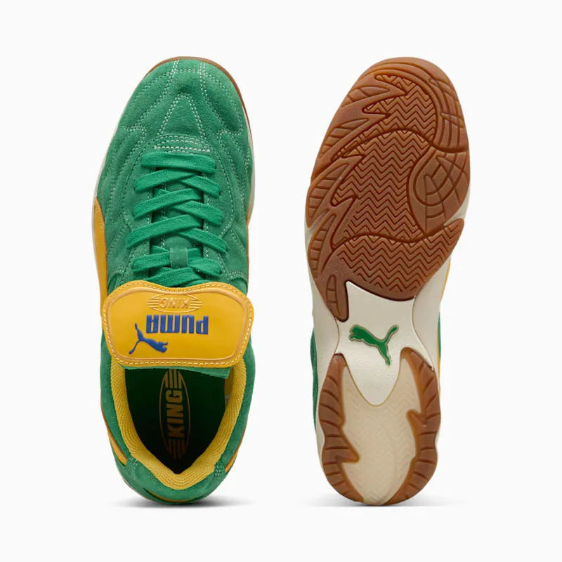 Puma King Indoor Archive Green Yellow Sizzle (401684-02)