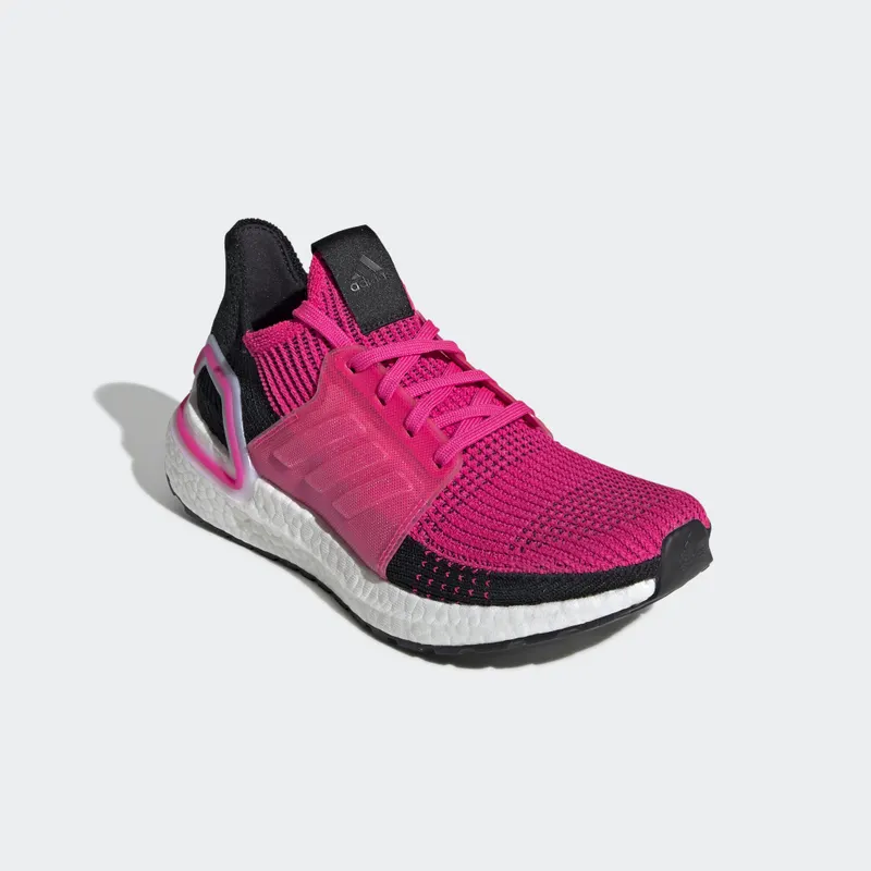 adidas Ultra Boost 19 Shock Pink Core Black (W) Shock Pink/Core Black/Cloud White (G27485)