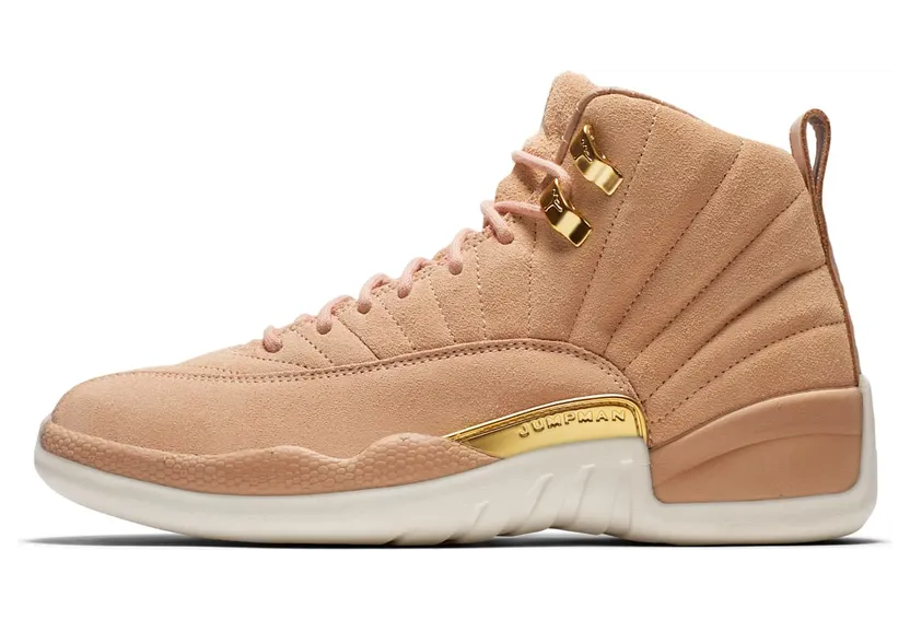 Air Jordan XII 12 AJ “Vachetta Tan / Sail / Metallic Gold” (AO6068-203)