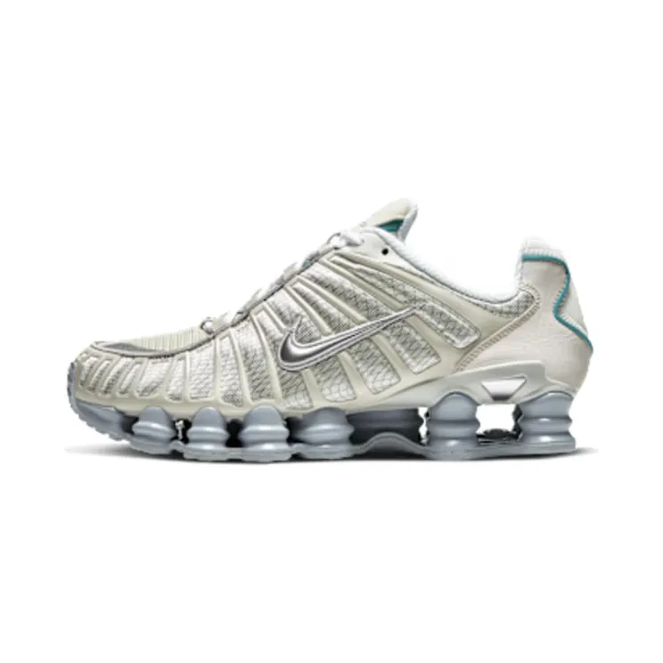 Nike Shox TL Cream “Light Bone / Cool Grey / Sail / Metallic Silver” (CT8417-001)