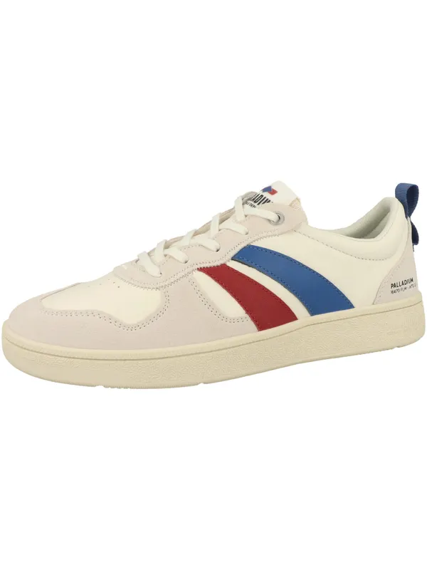 Palladium sneaker Ivoor / Blue / Light Grey / Red (74485-160-M)