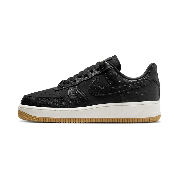 Nike Air Force 1 ’07 LX “Black / Sail / Gum Light Brown” (DZ2708-002)