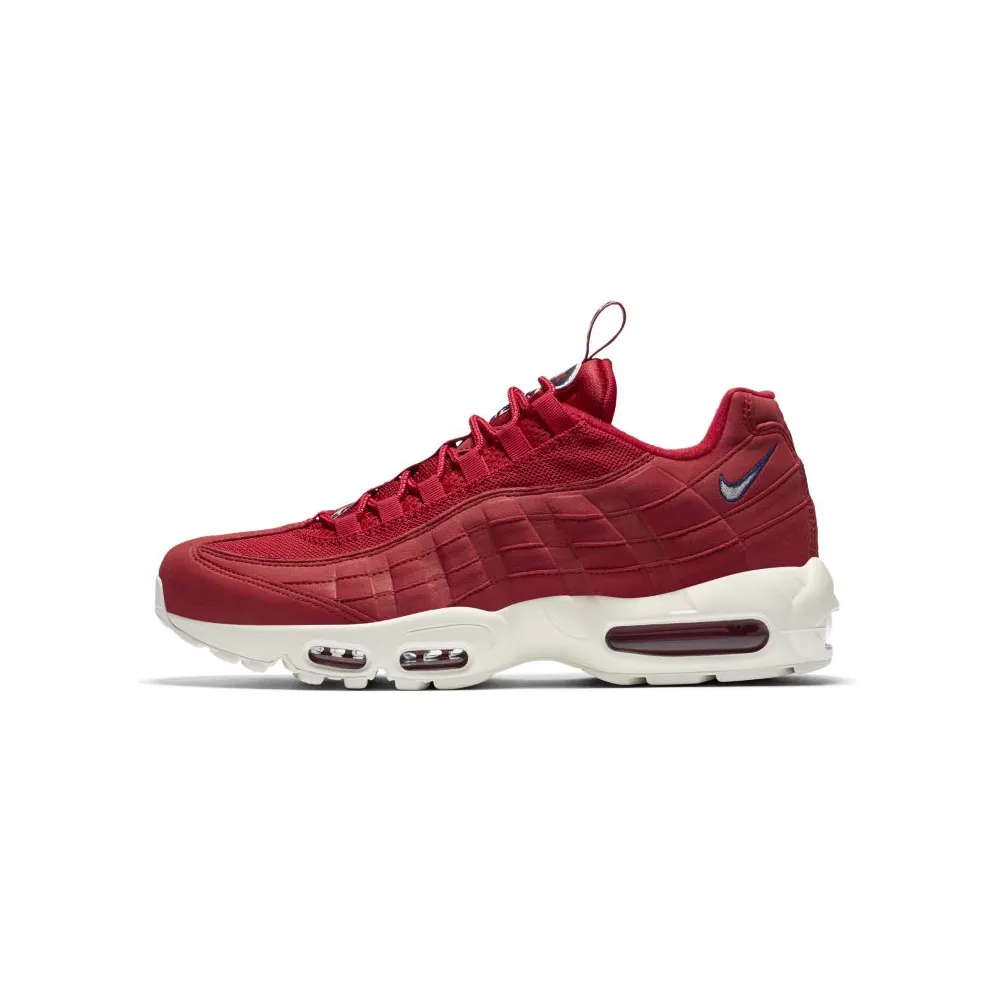 Nike Air Max 95 Pull Tab Red Gym Red/Sail-Gym Blue (AJ1844-600)
