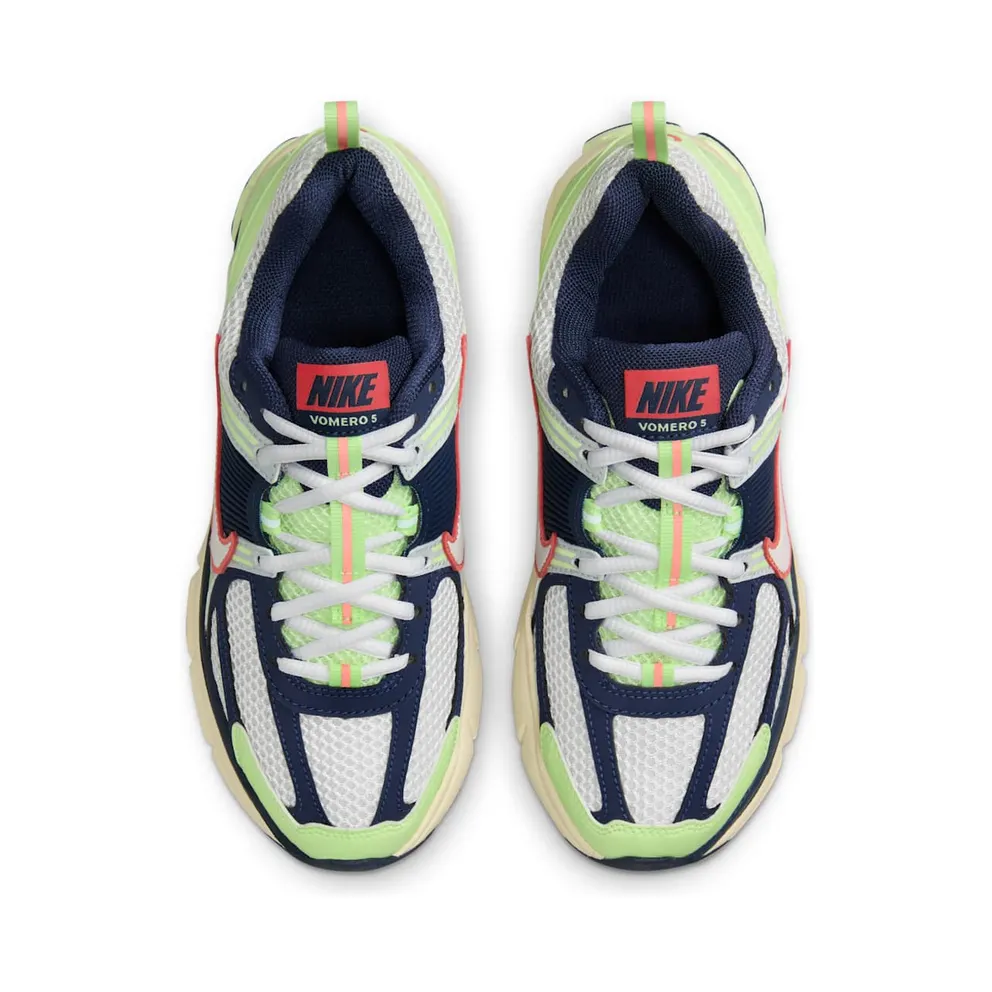 Nike Zoom Vomero 5 GS “Barely Volt Midnight Navy Pure Platinum White” (IB4406-701)