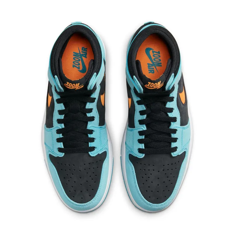 Jordan 1 Zoom CMFT 2 Bleached Aqua Bright Citrus (DV1307-408)