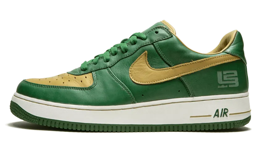 Nike Air Force 1 Premium ‘LeBron’ Foliage/Jersey Gold (309063-371)