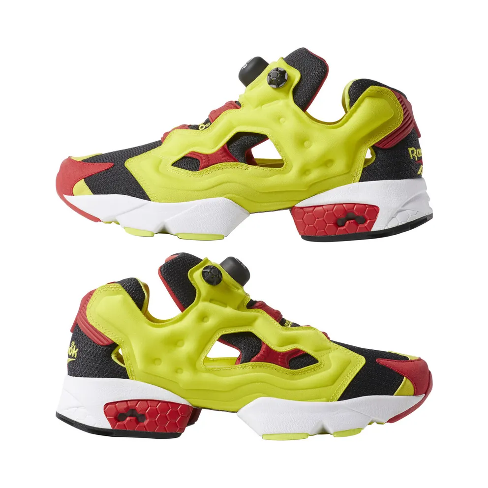 Reebok Instapump Fury Prototype Citron Black/Hyper Green-Reebok Red-White (Other Brands Reebok)