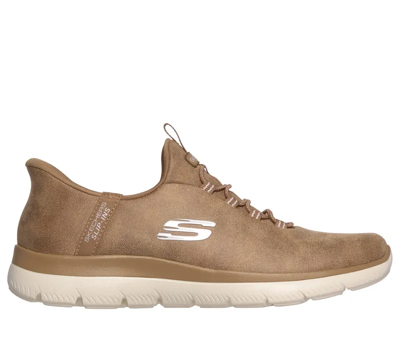 Skechers Slip-ins: Summits – True Stride Sneaker Kameel