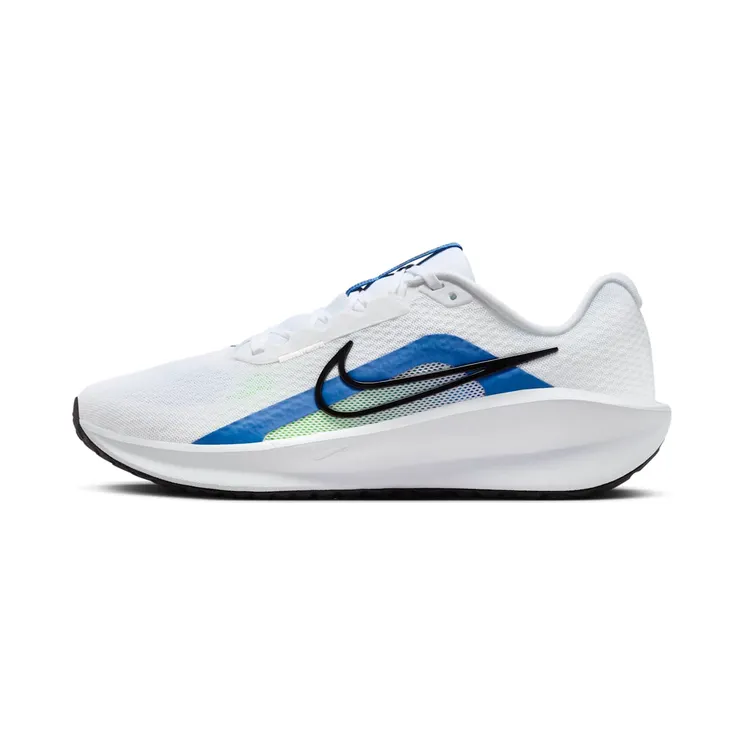 Nike Downshifter 13 “White / Star Blue / Green Strike / Black” (FD6454-103)