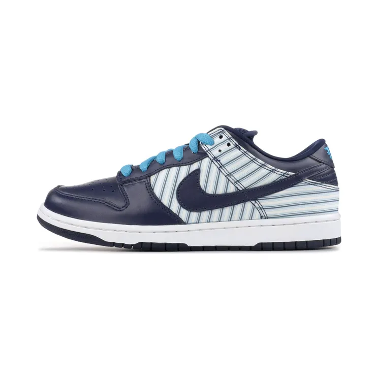 Nike Dunk Low Pro SB ‘Blue Avenger’ White/Midnight Navy-Blue Reef (304292-143)
