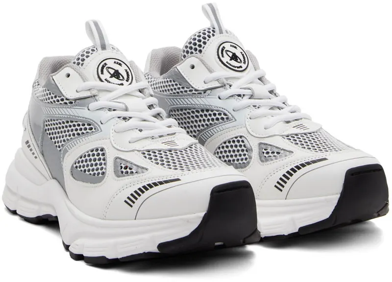 Axel Arigato White & Silver Marathon (33036)