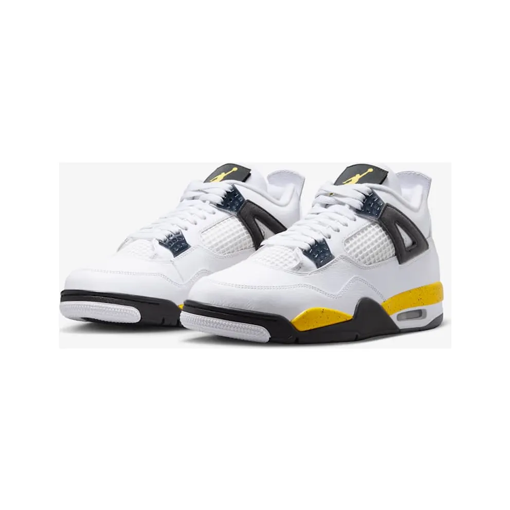Air Jordan 4 Tour Yellow – “White / Tour Yellow / Dark Blue Grey / Black” (IO2463-102)