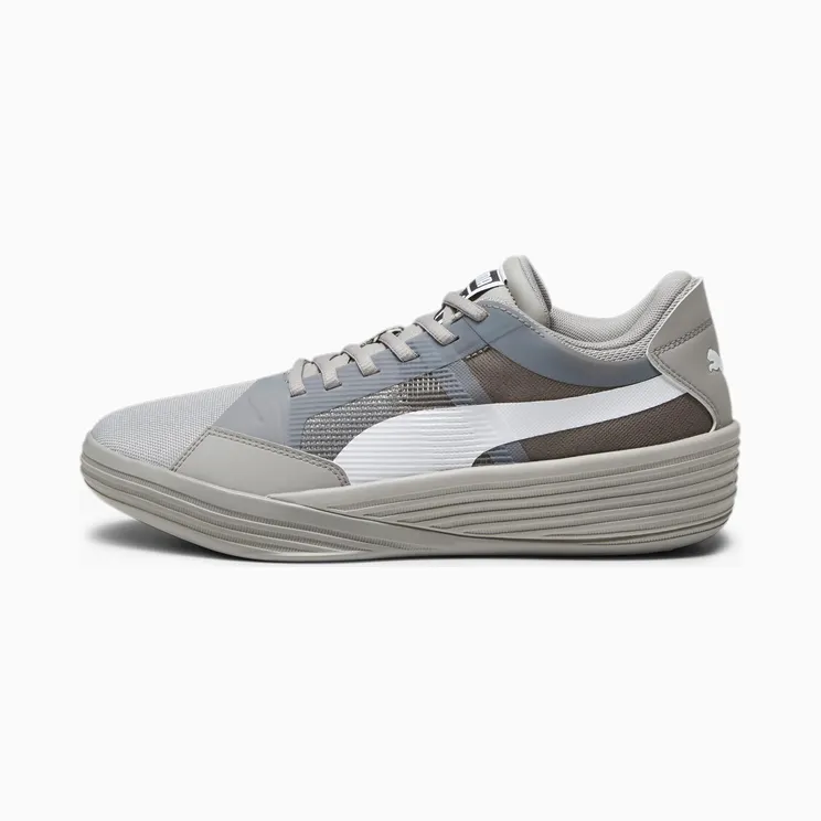 Puma Clyde All-Pro Team basketbalschoenen Grey/White (19550908)