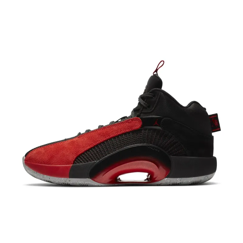 Jordan XXXV Warrior Black/University Red-Cement Grey (DA2625-600)