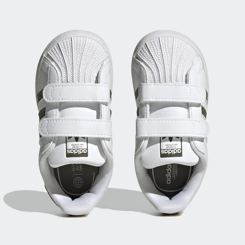 Adidas Superstar Cloud White / Olive Strata / Cloud White (HQ4286)