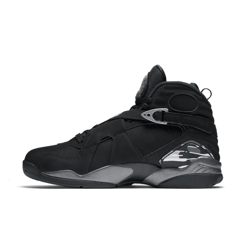 Jordan 8 Retro Chrome (2015) Black/White-Light Graphite (305381-003)