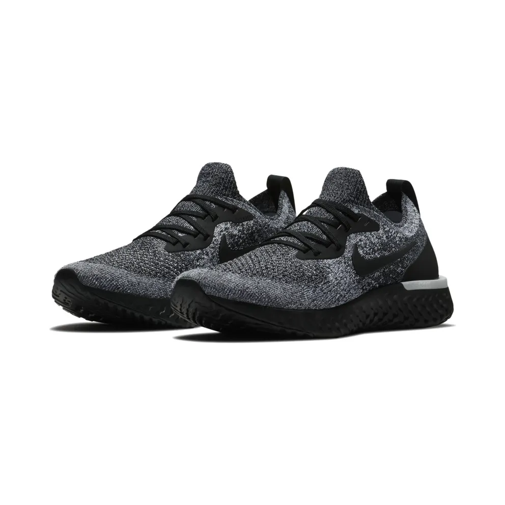 Nike Epic React Flyknit Cookies & Cream (W) Black/Black-White (AQ0070-011)