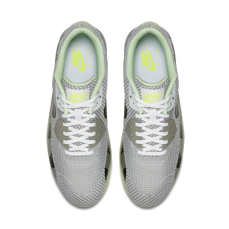 Nike Air Max 90 Ice Jacquard White/Black-Grey Mist (744553-100)