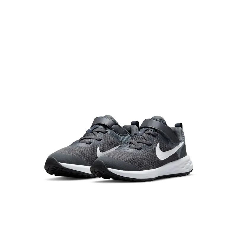 Nike Revolution 6 Younger Kids’ Grey 50% Sustainable Materials (DD1095-004)