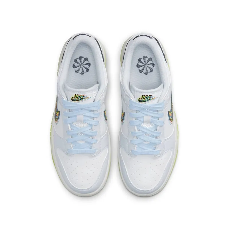 Nike Dunk Low (GS) “3D Swoosh” (DV3478-100)