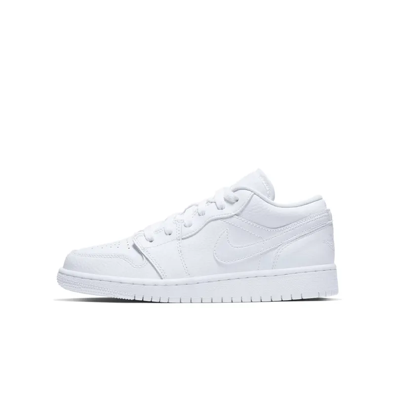 Jordan 1 Low Triple White Logo (553560-126)