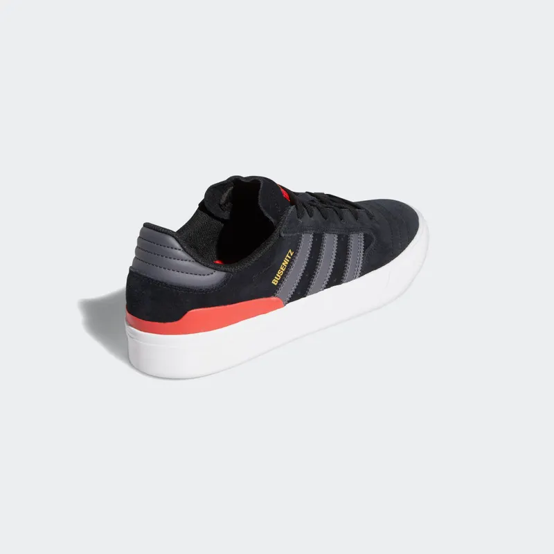 adidas Busenitz Vulc II Core Black / Dgh Solid Grey / Vivid Red (FY0448)