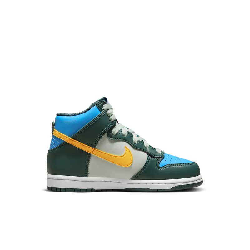Nike Dunk High PS “Deep Jungle University Gold” (DD2314-300)