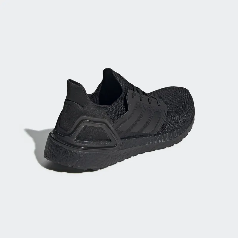 adidas Ultra Boost 20 Triple Black (W) Core Black/Grey Four/Solar Orange (FU8498)