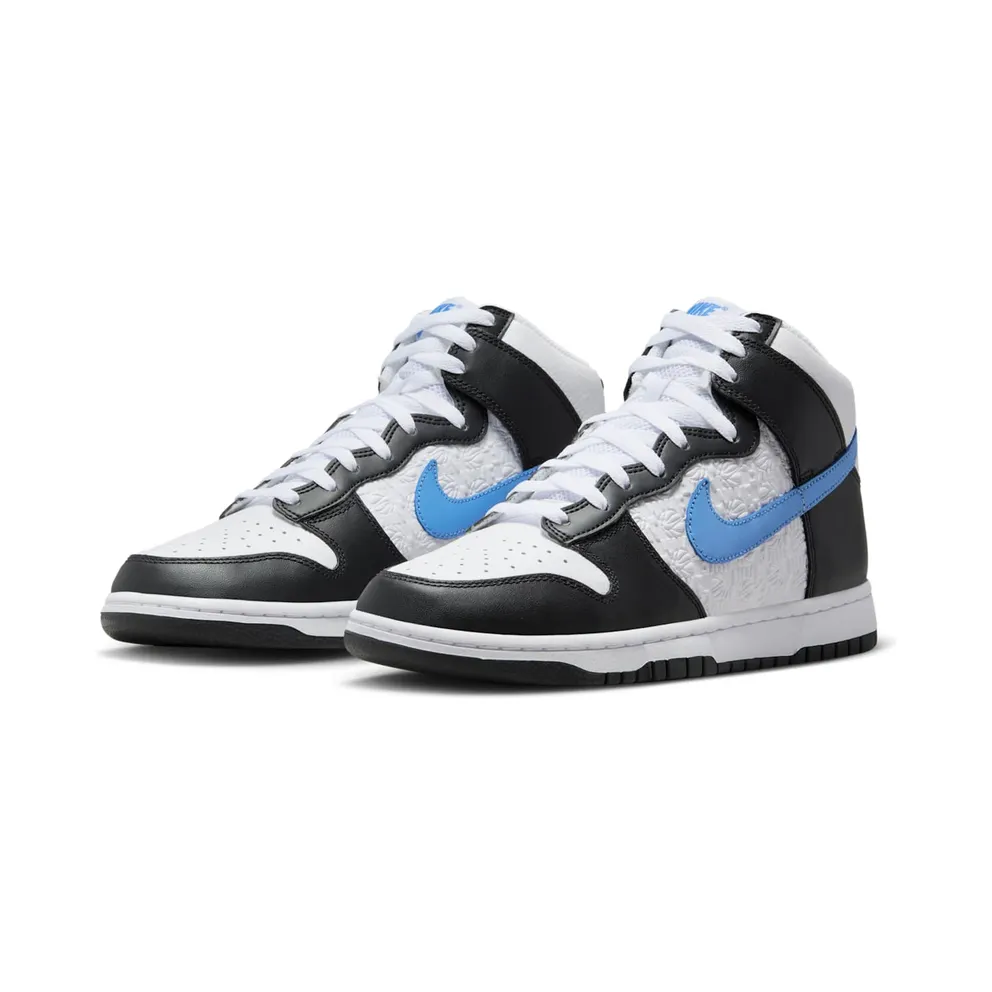 Nike Dunk High Retro FLC Black University Blue White (FJ4210-001)