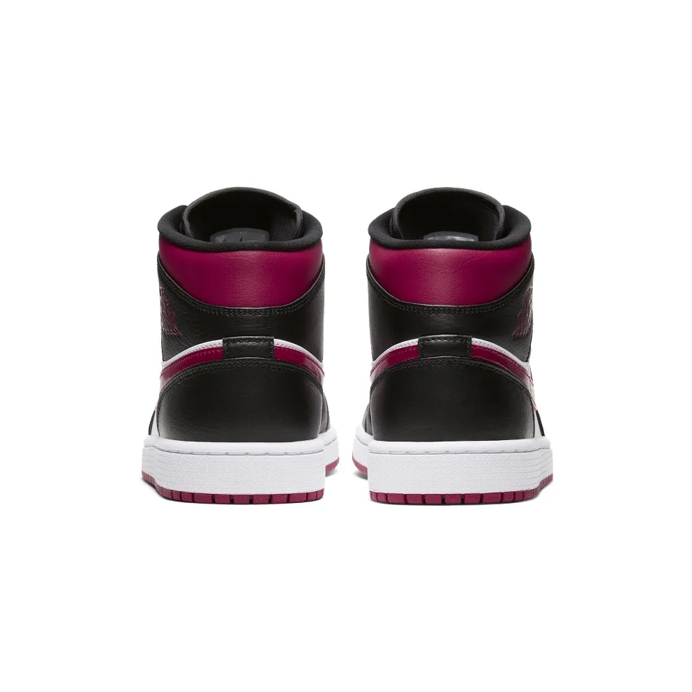 Air Jordan Nike AJ I 1 Mid ‘Bred Toe’ (2019) (554724-066)