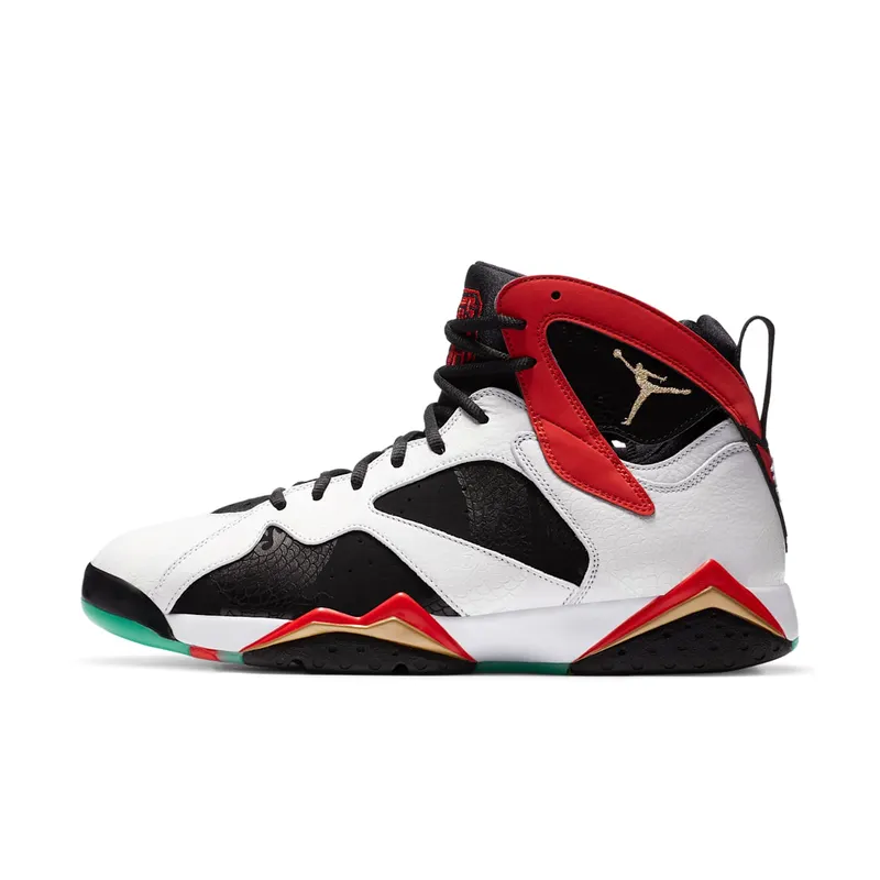 Jordan 7 Retro Greater China White/Chile Red-Black-Metallic Gold (CW2805-160)