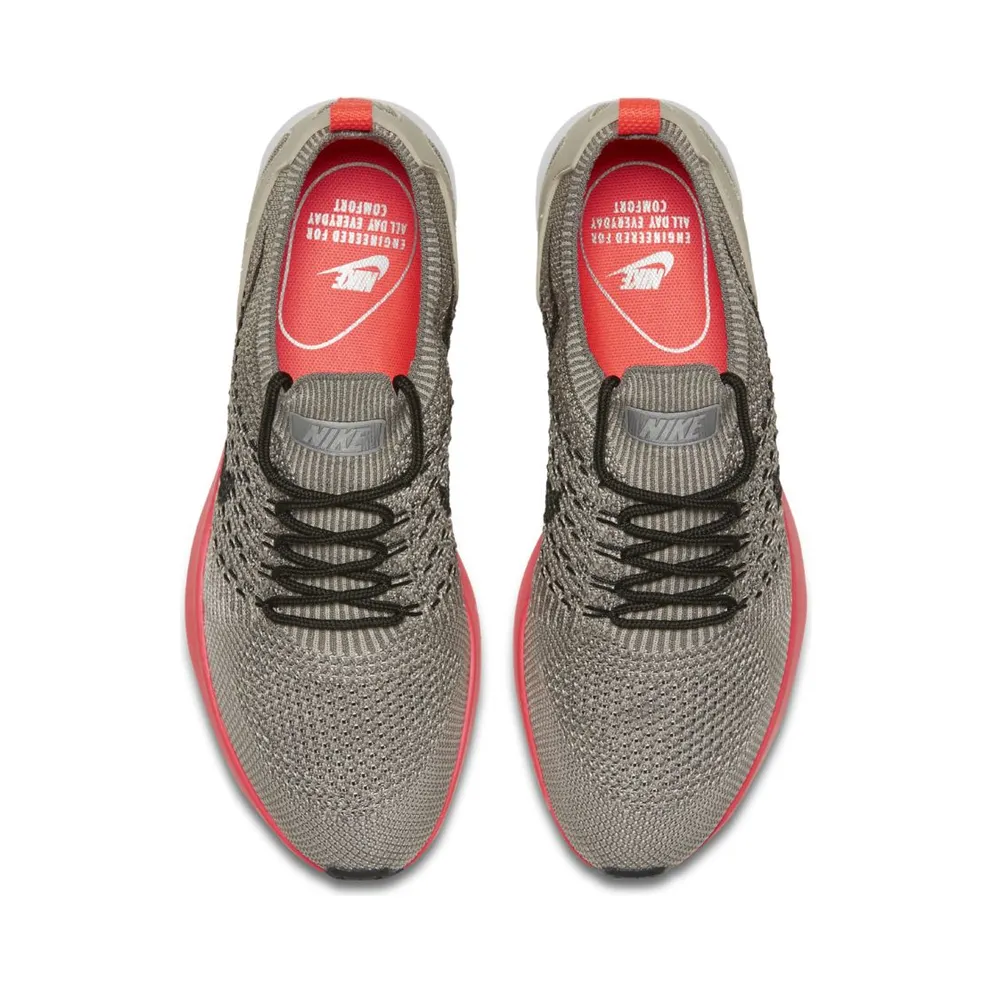 Nike Mariah Flyknit Racer String (W) String/Black-White-Solar Red (917658-200)
