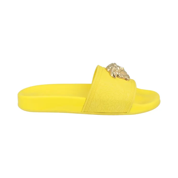Versace Pool Slides Yellow (DSR262CN-DGOM8-1Y02V)