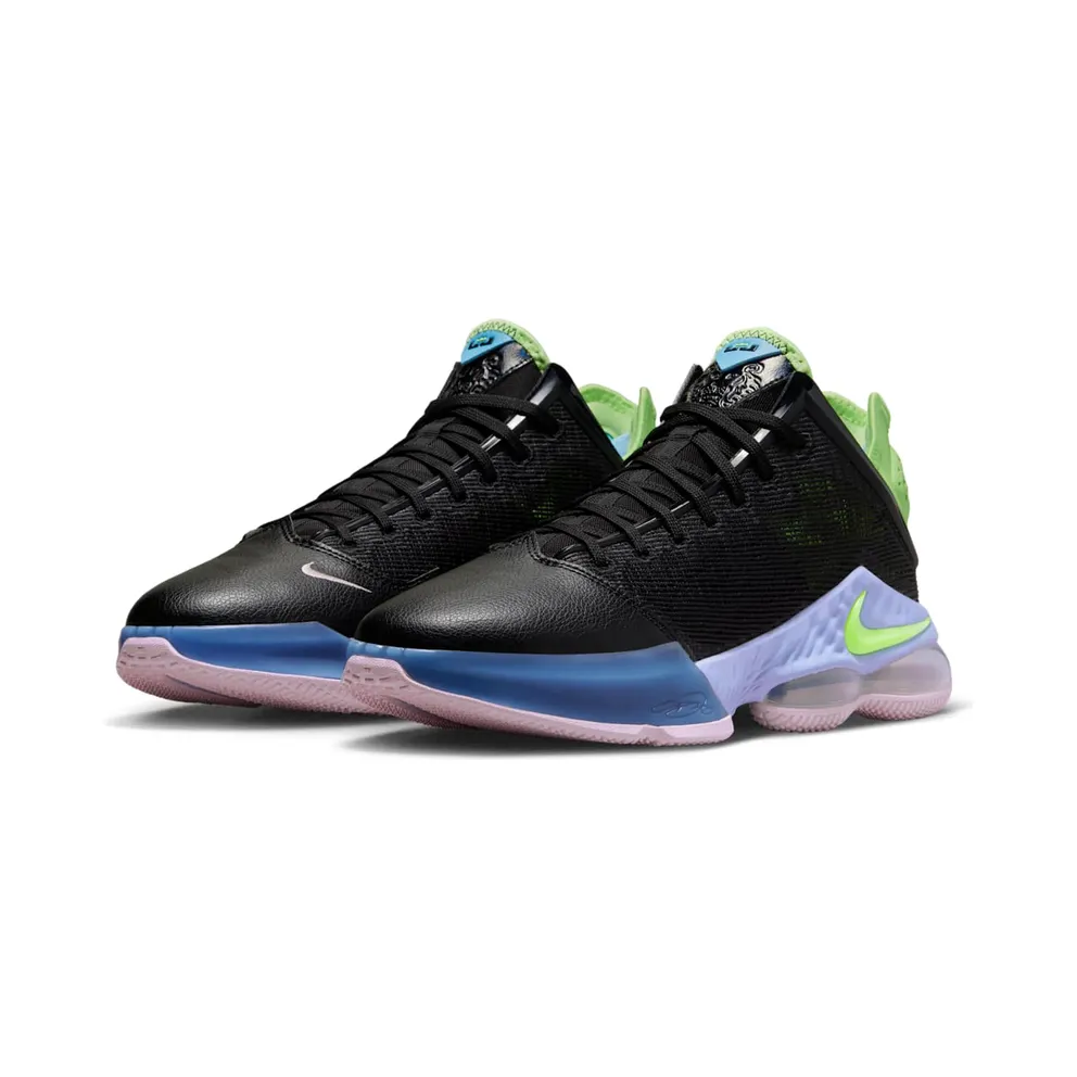 Nike LeBron 19 Low “Black / Ghost Green” (DO9829-001)