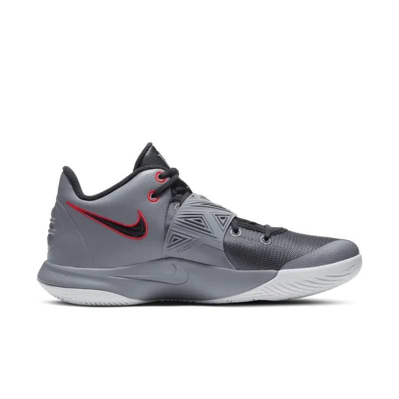 Nike Kyrie Flytrap III Cool Grey Cool Grey/Bright Crimson-White-Black (BQ3060-010)