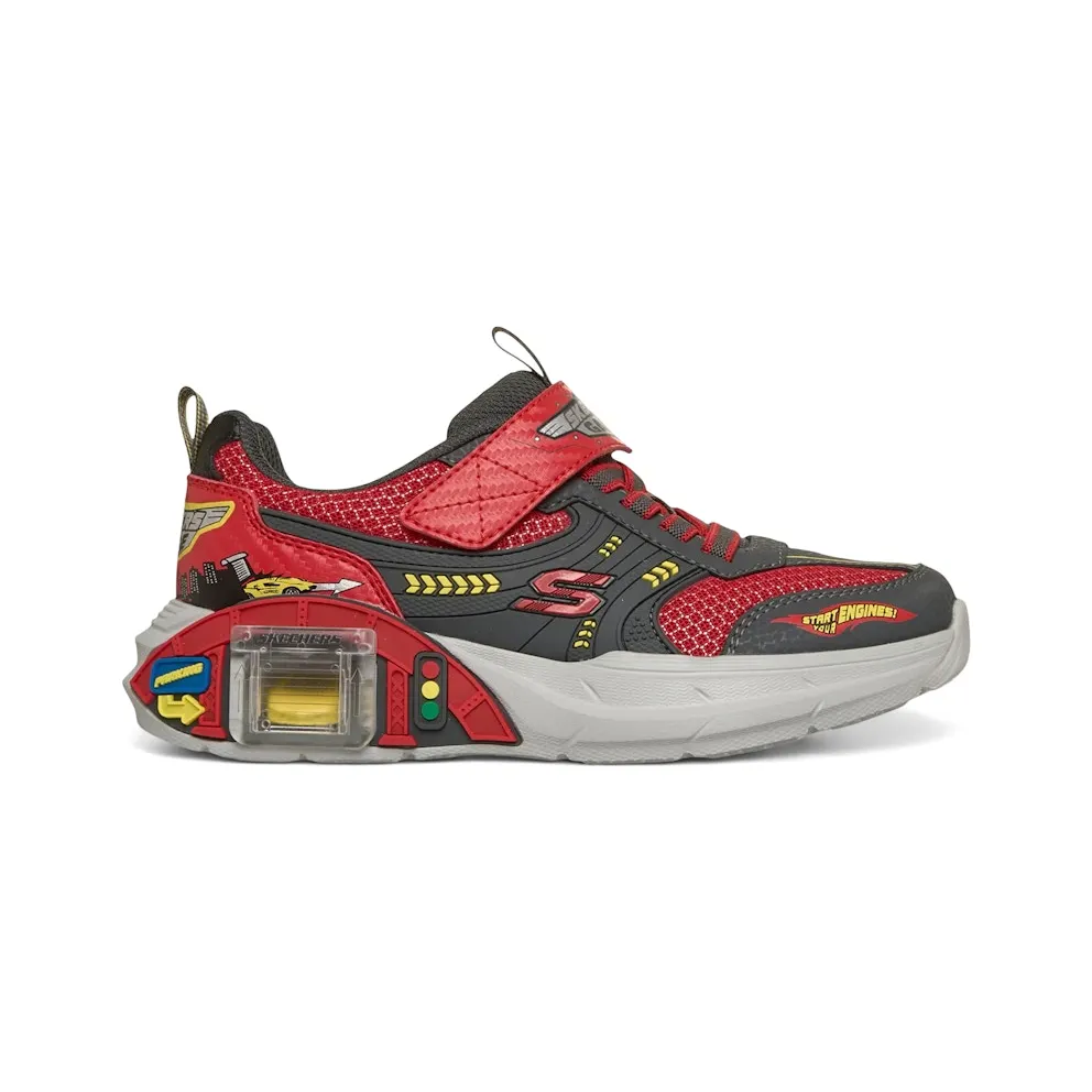 Skechers Garage Red Charcoal (402150L-RDCC)