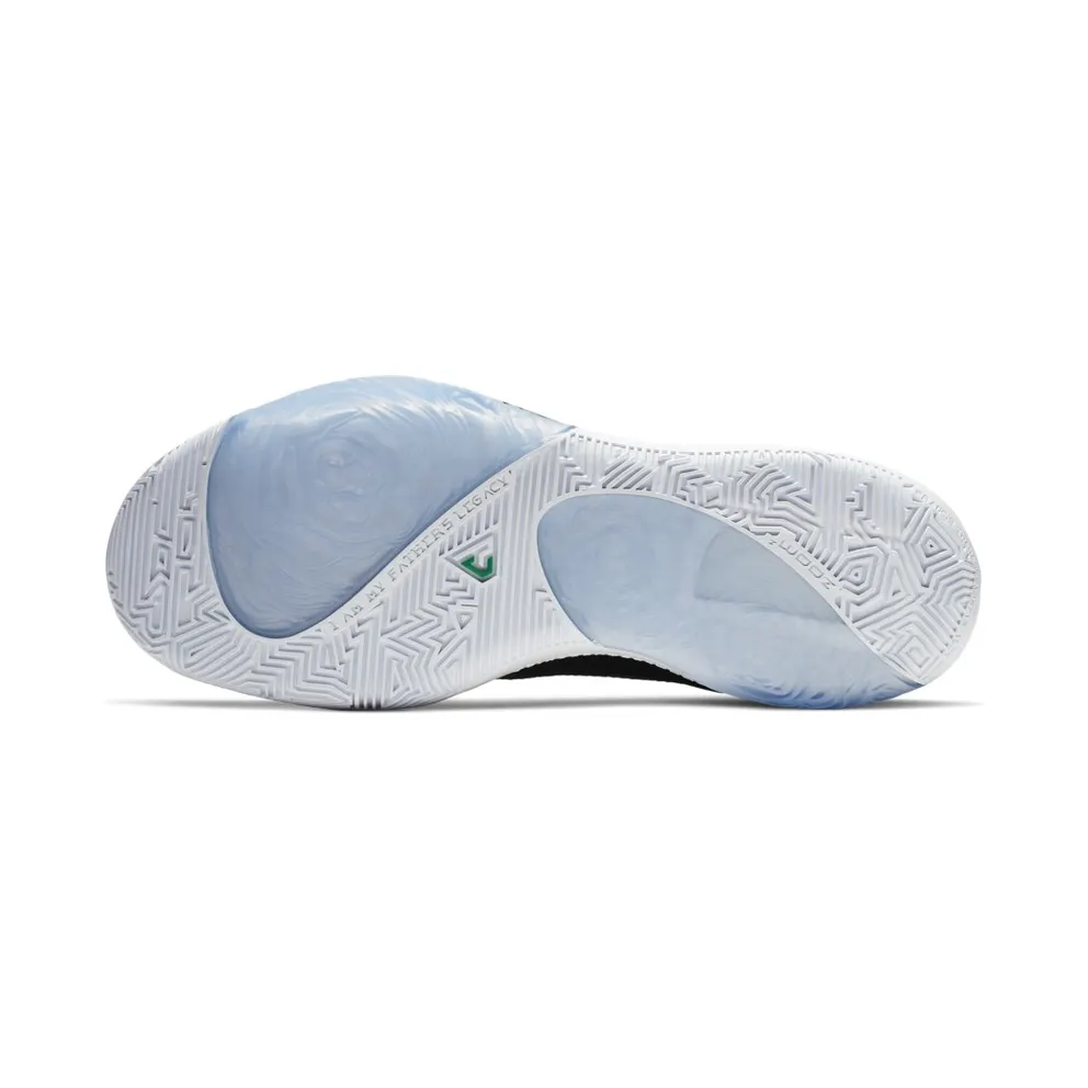 Nike Zoom Freak 1 Black White Black/Black-White-Lucid Green (BQ5422-001)