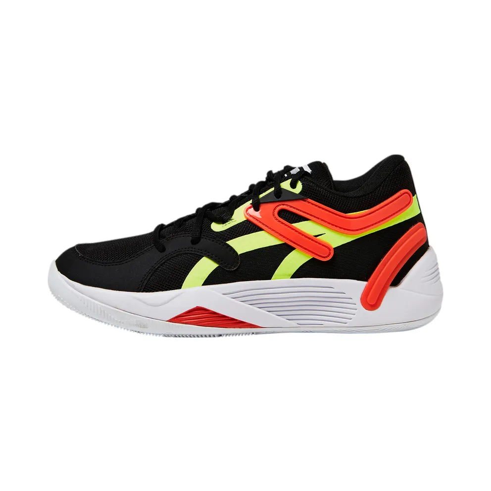 Men’s PUMA Trc Blaze Court Black/Cherry Tomato (376582-03)