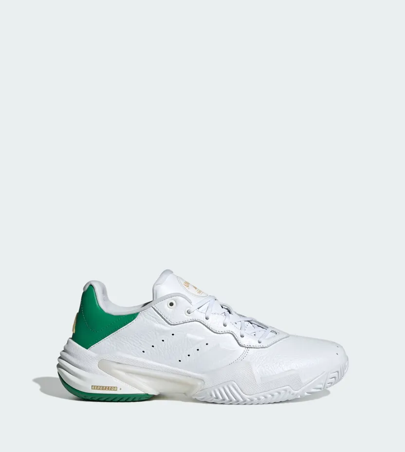 Adidas Barricade 13 Leren Tennisschoenen White / Cloud White / Cloud White (JP7237)
