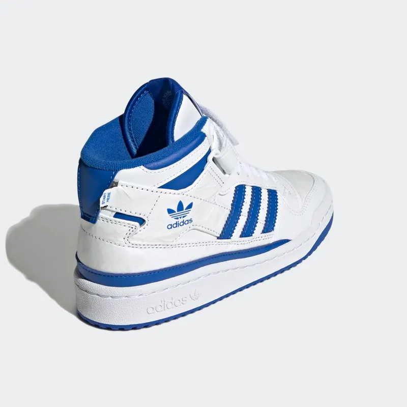 Adidas Forum Mid Cloud White / Blue / Cloud White (GZ1768)