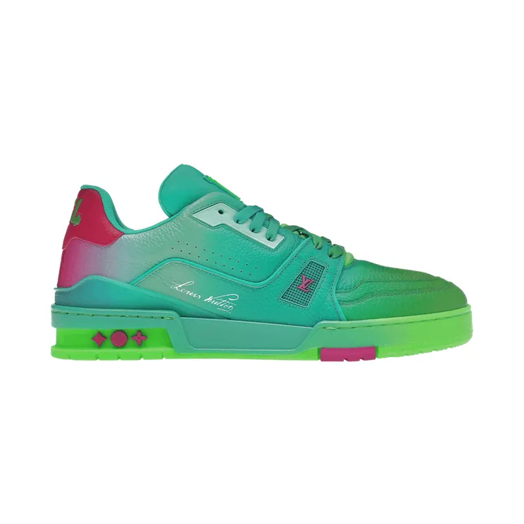 Louis Vuitton Trainer Green Ombre (1A9TRU)