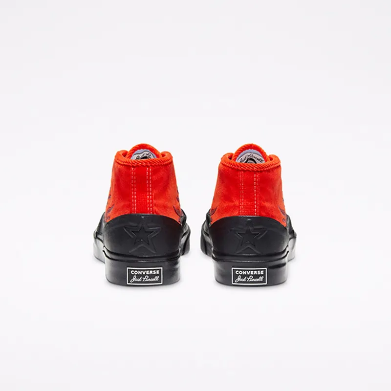 Converse Jack Purcell Chukka Mid ASAP Nast Red Cherry Tomato/Black (167378C)