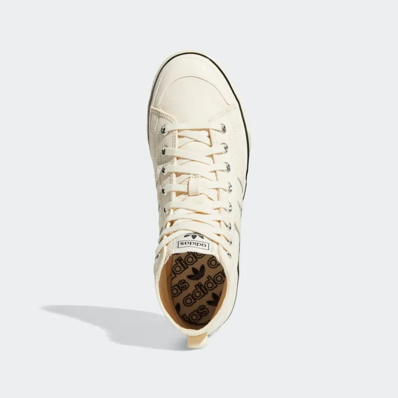 Adidas Nizza Hi RF 74 Ecru Tint / Cream White / Core Black (GX8347)