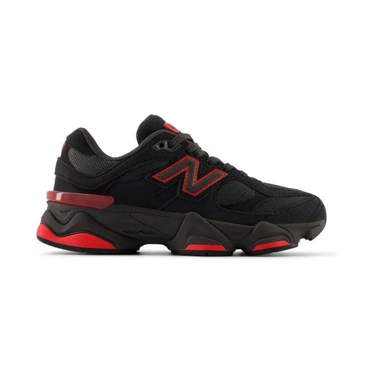 New Balance 9060 GS “Black Red” (GC9060JR)