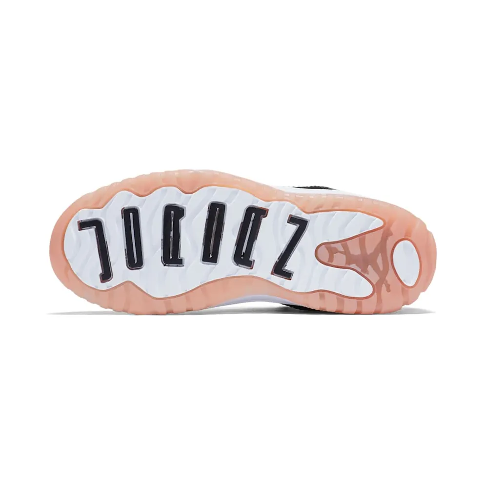 Jordan 11 Retro Low Bleached Coral (PS) Black/White-Bleached Coral (580522-013)