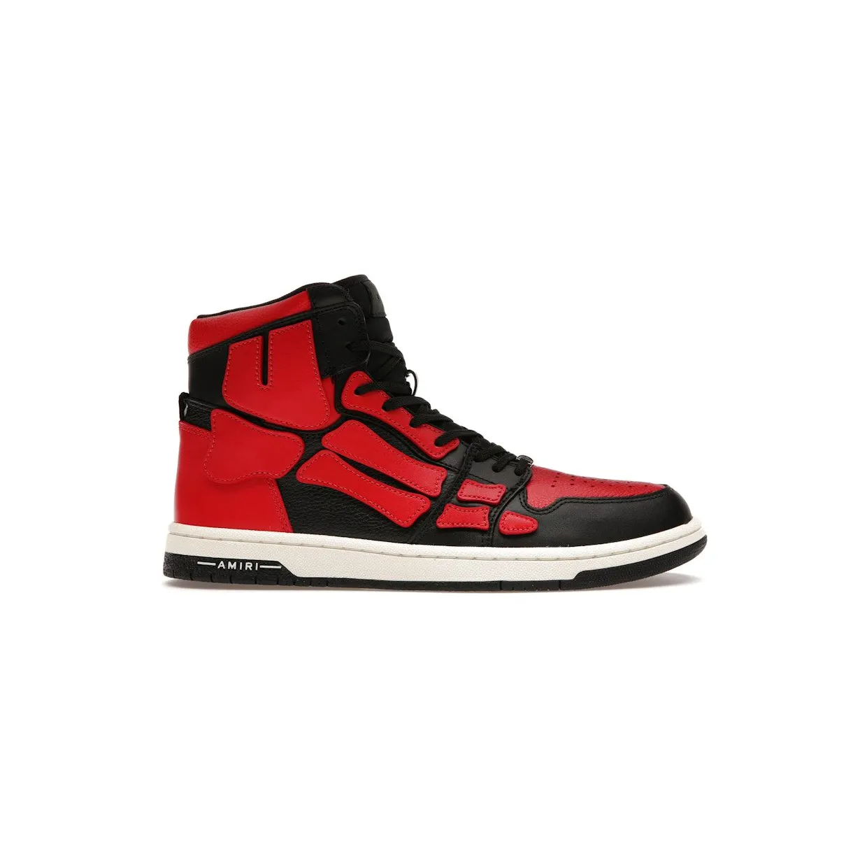AMIRI Skel Top Hi Black Red White (MFS002-009)