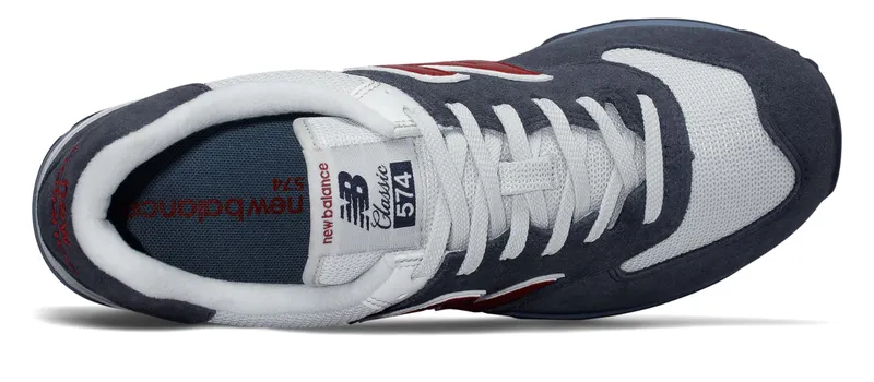 New Balance 574 Classic Core Plus Navy Red Navy/Red (ML574ESC)