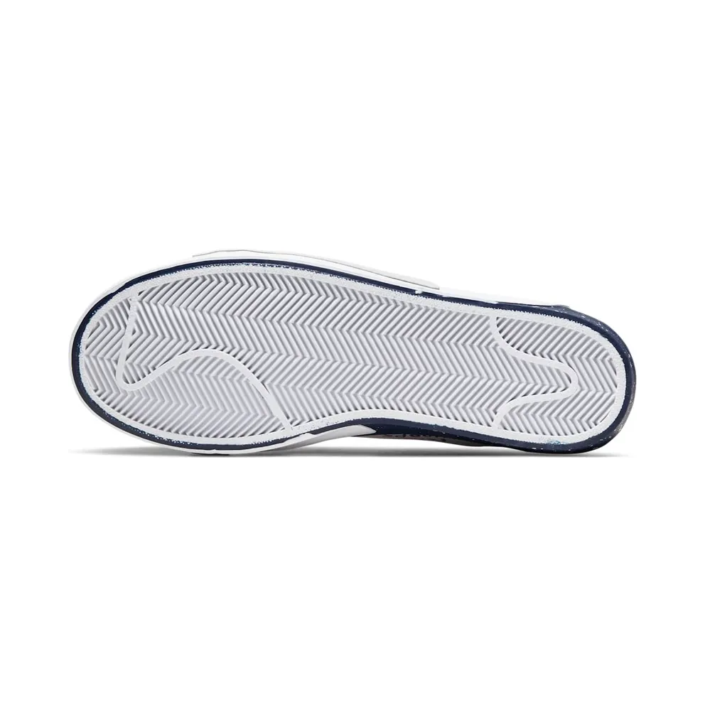 Nike Blazer Low Slip Planet of Hoops White/Midnight Navy (CW2619-141)