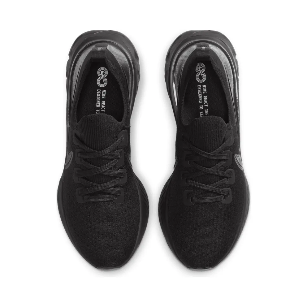 Nike React Infinity Run Flyknit Running Black (CD4371-011)